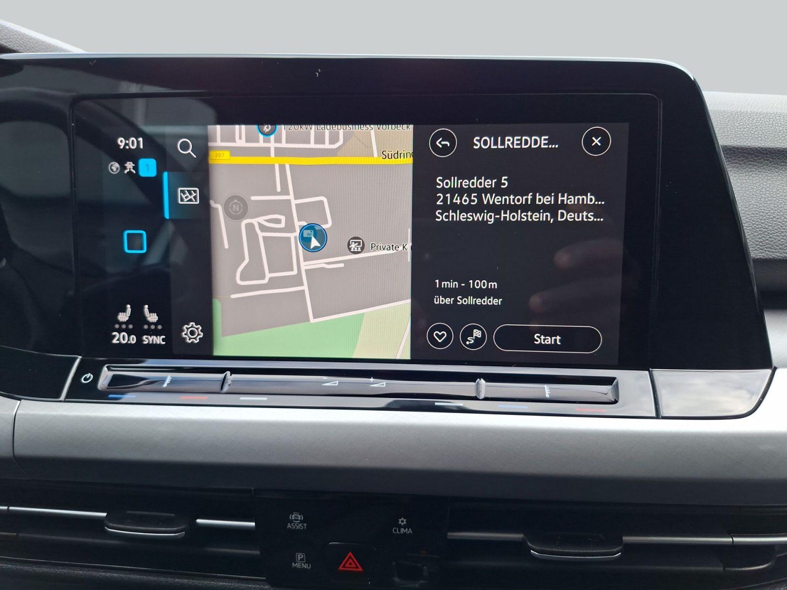 Volkswagen Golf VIII Variant 2.0 TDI DSG Life AHK ACC KLIMA, миниатюра 18