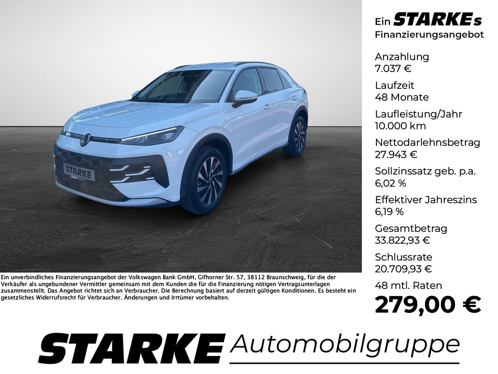 Volkswagen T-Roc 1.5 eTSI DSG Life AHK LED Kamera PDC LM T