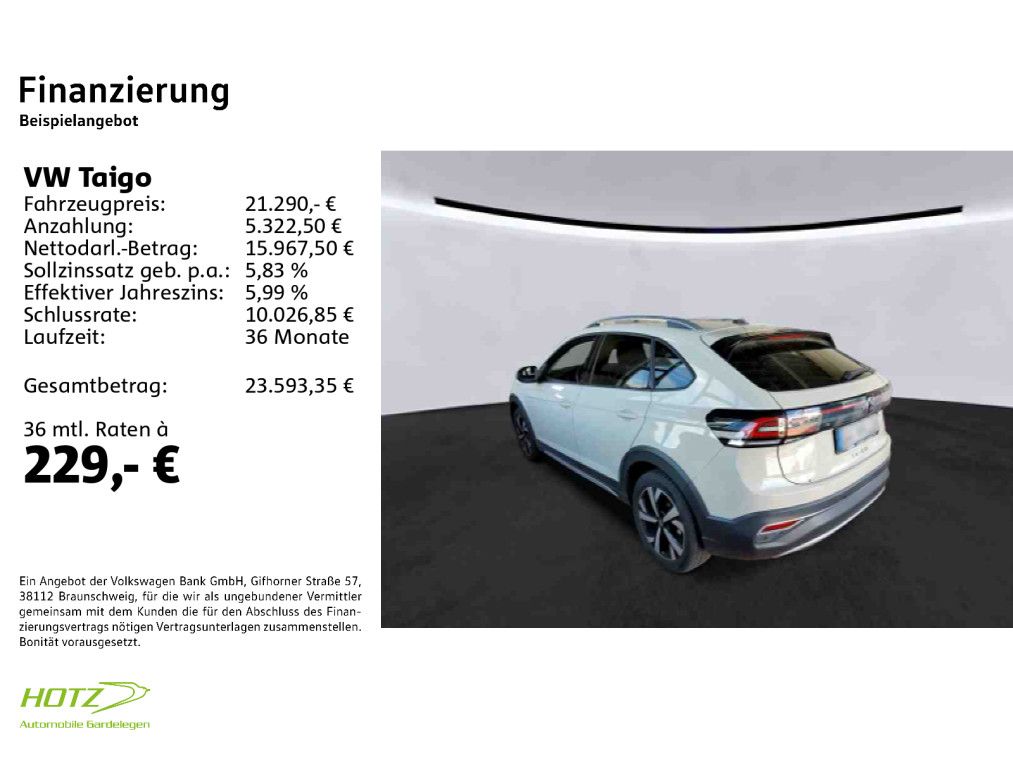 Volkswagen Taigo 1.5 TSI DSG Style LED PDC APP foto 2