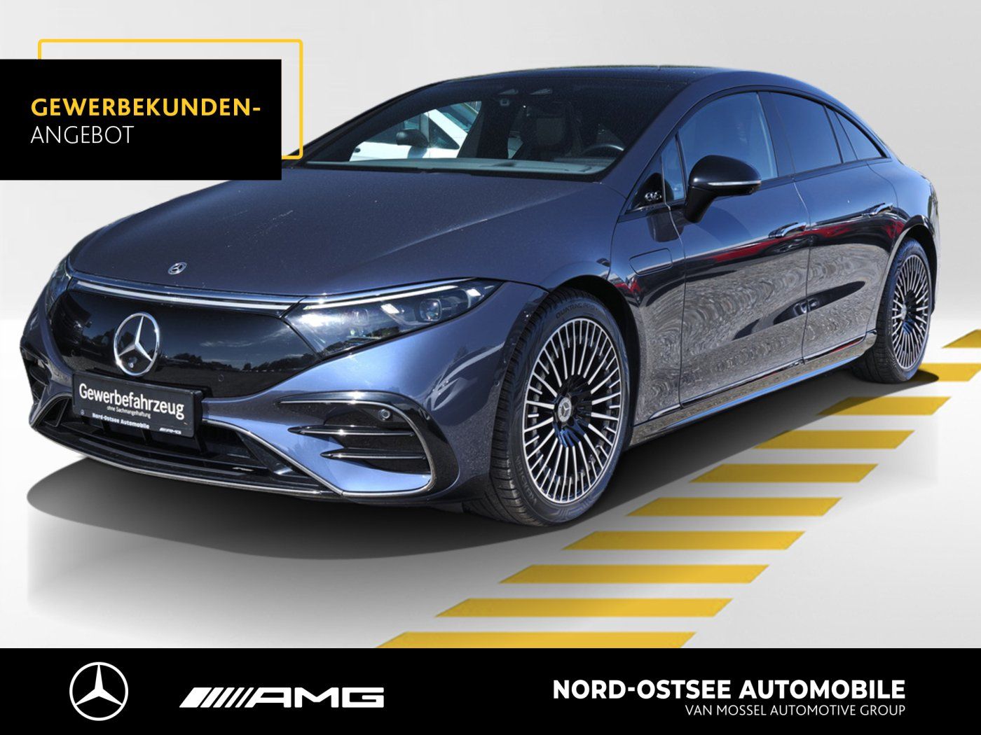 Mercedes-Benz EQS 350 AMG DISTRO HUD 360° SHZ BURMESTER MBUX