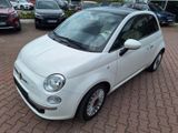 Fiat 500 1.2 8V Lounge, Glasdach - Fiat 500: Weiß