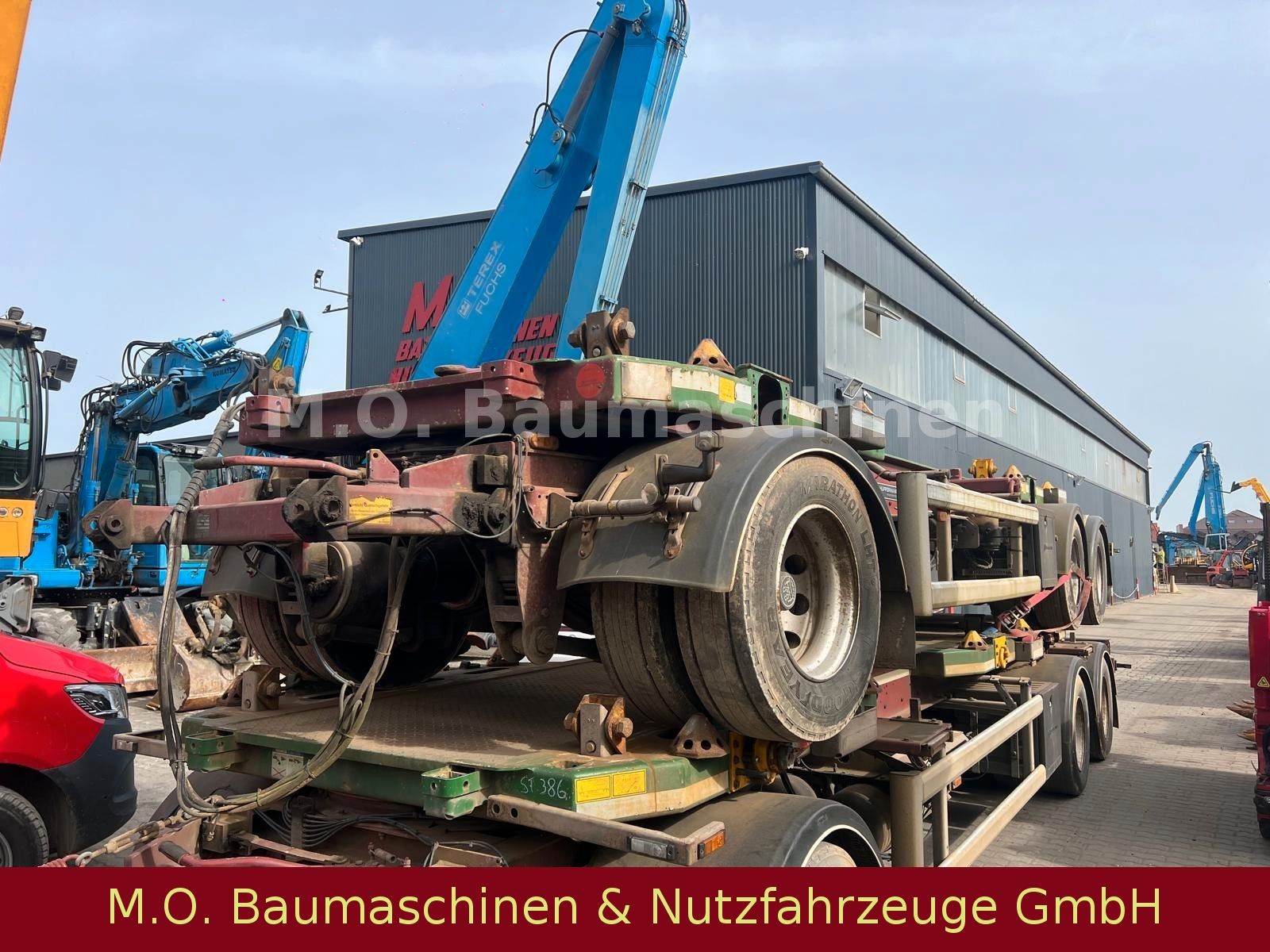Fahrzeugabbildung Hüffermann HMA 24.30 / Muldenanhänger / 24t