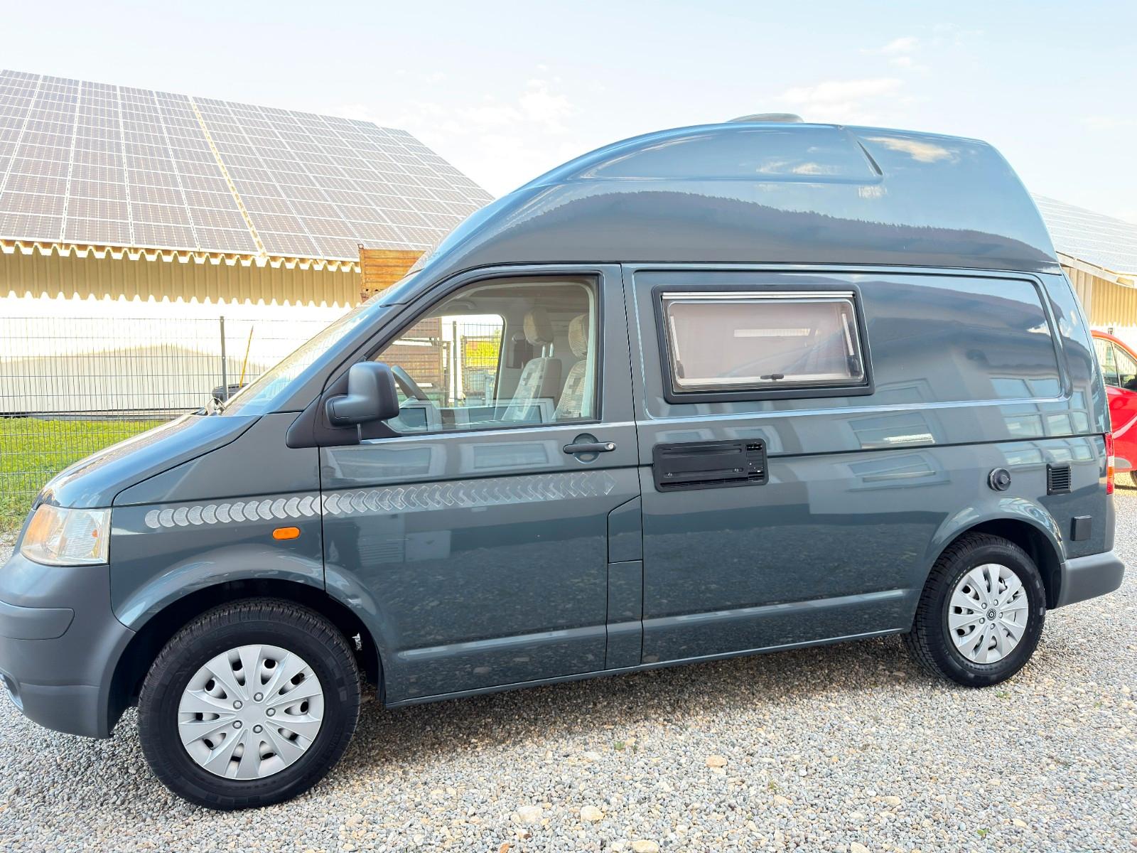 VOLKSWAGEN T5 CALIFORNIA 2.5 TDI 131ch - CAMPING-CAR FISCHER - TOIT HAUT - CHAUFFAGE TRUMA - ATTELAGE