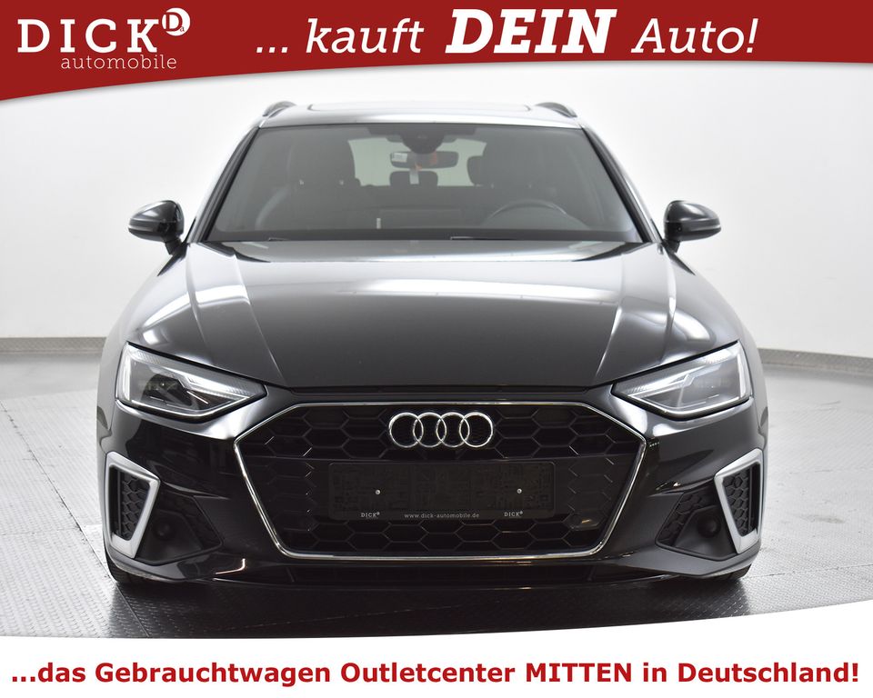 Audi A4 Av 35d S-Tr 2X S LINE+PANO+VIRTU+LEDER NAPPA+
