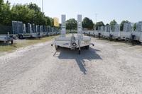 Humbaur 7,5 to Tandem-Tieflader-Durchfahrbar ALU-Rampen