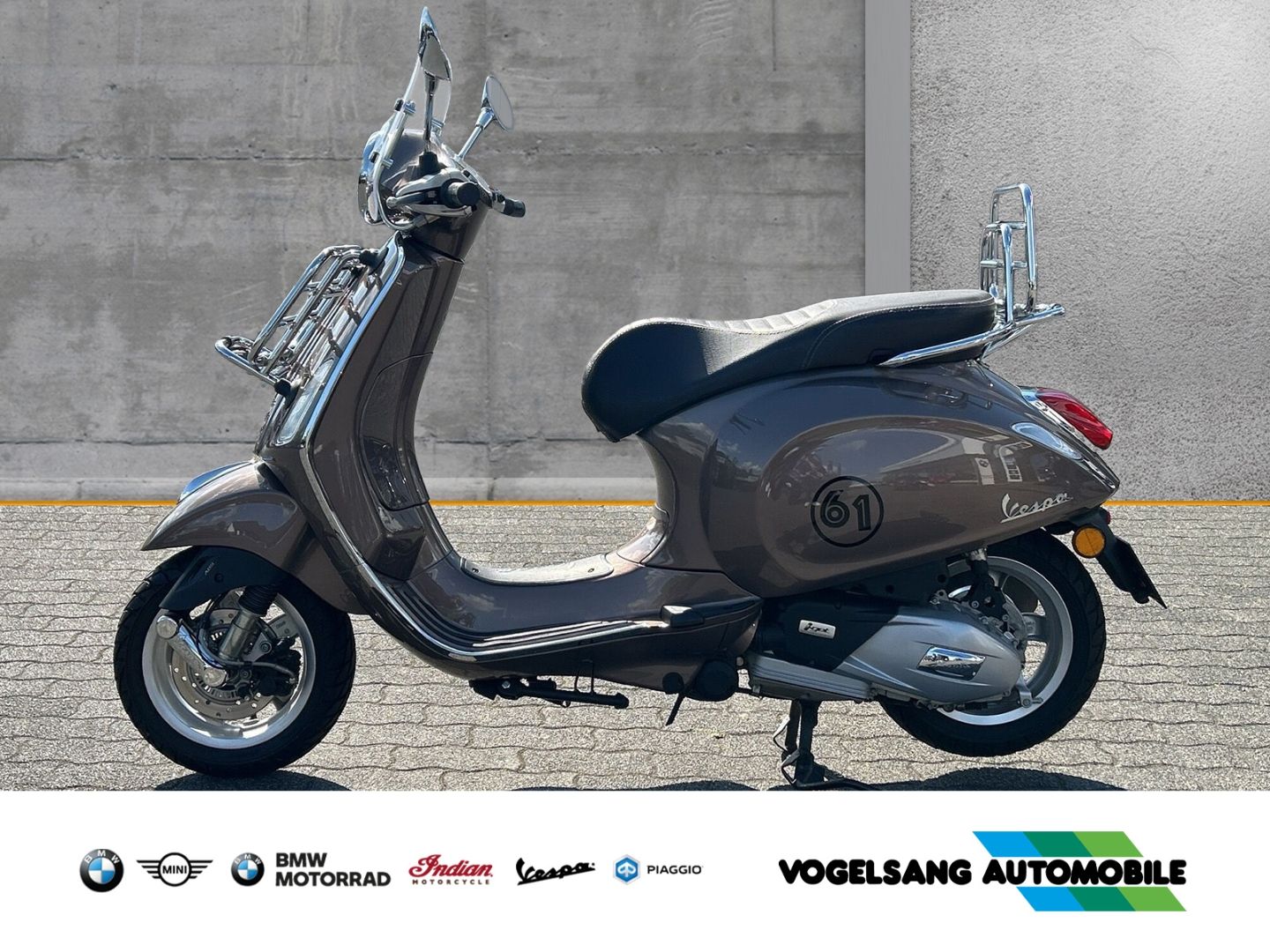 Fahrzeugabbildung Vespa Primavera 125 i-Get, Träger vorne und hinten, Sp