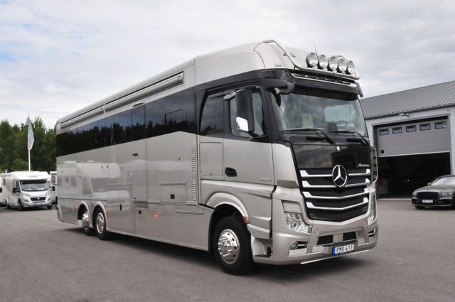 Mercedes-Benz ACTROS Golden Dream Slide out GARAGE! 510hk