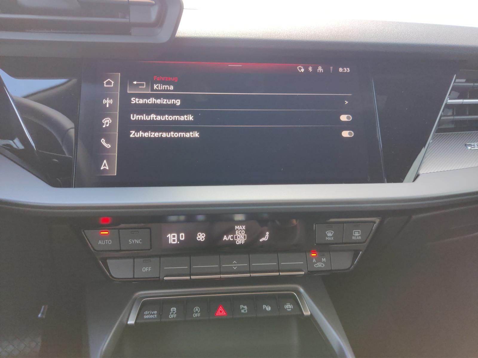 Audi A3 Sportback S line 35 TFSI Matrix GAR Stdhzg, миниатюра 17