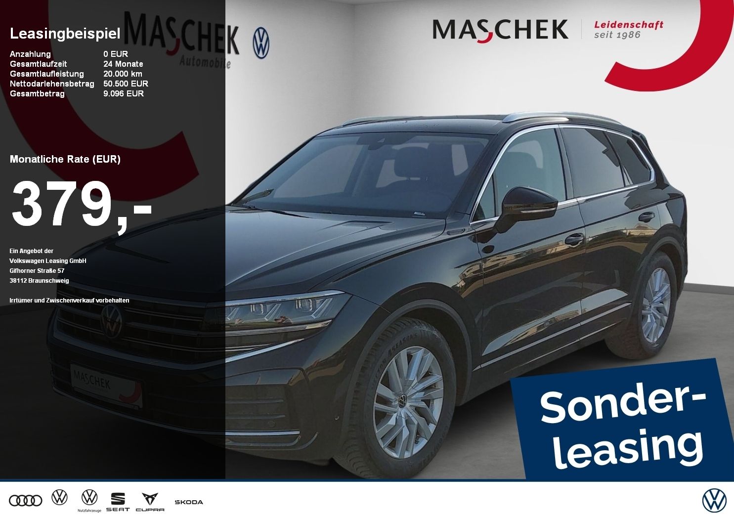 Volkswagen Touareg Elegance 3.0 TDI Luftfwk AHK Navi Kamera