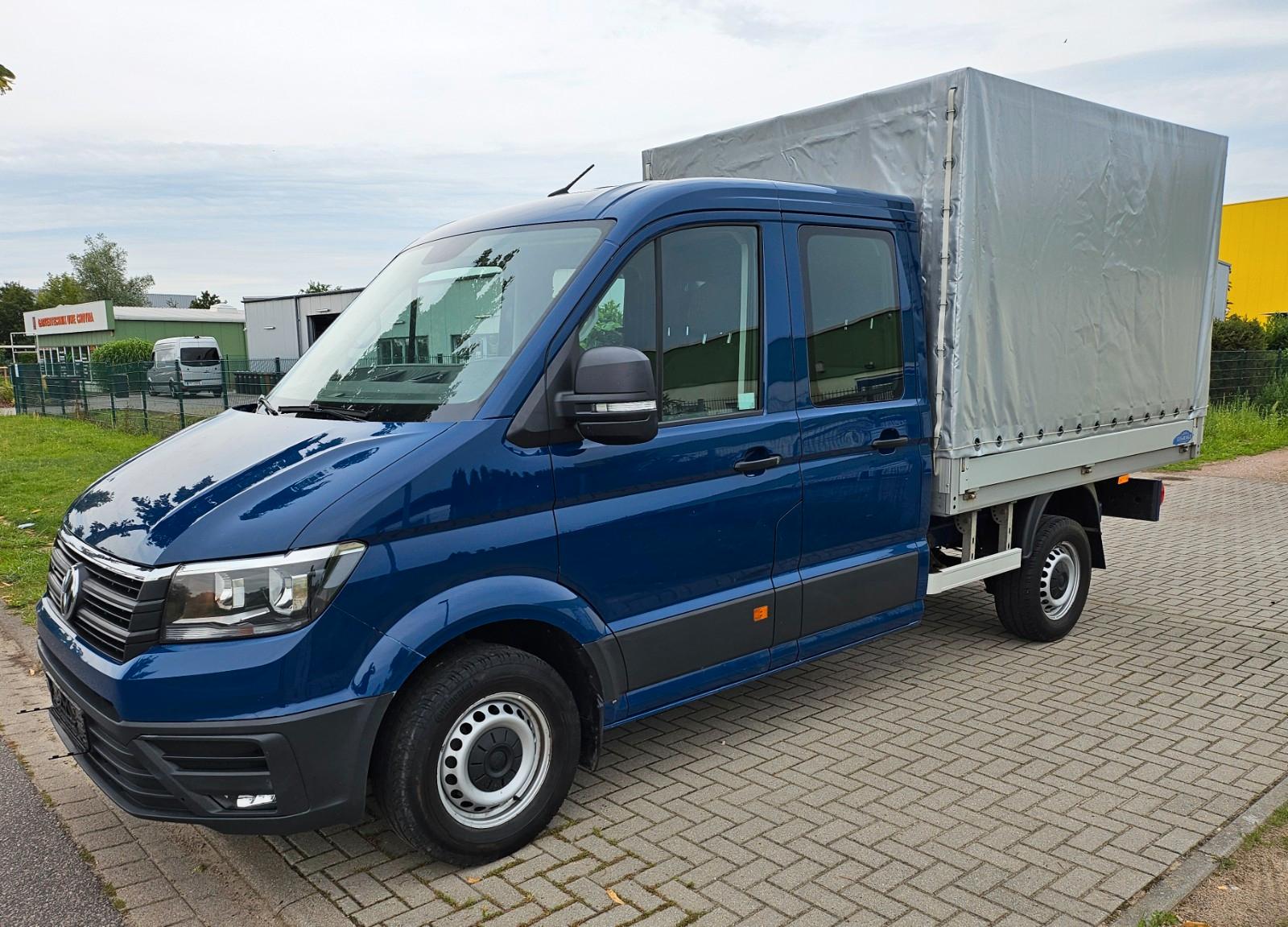 Volkswagen Crafter Pritsche Pritsche 35 DOKA mittellang 4MO