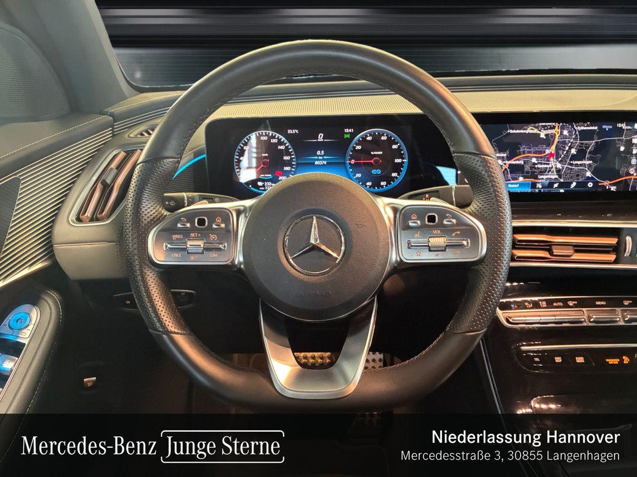 Mercedes-Benz EQC 400 4M AMG/AHK/MBeam/Sound/RFK/Ambiente