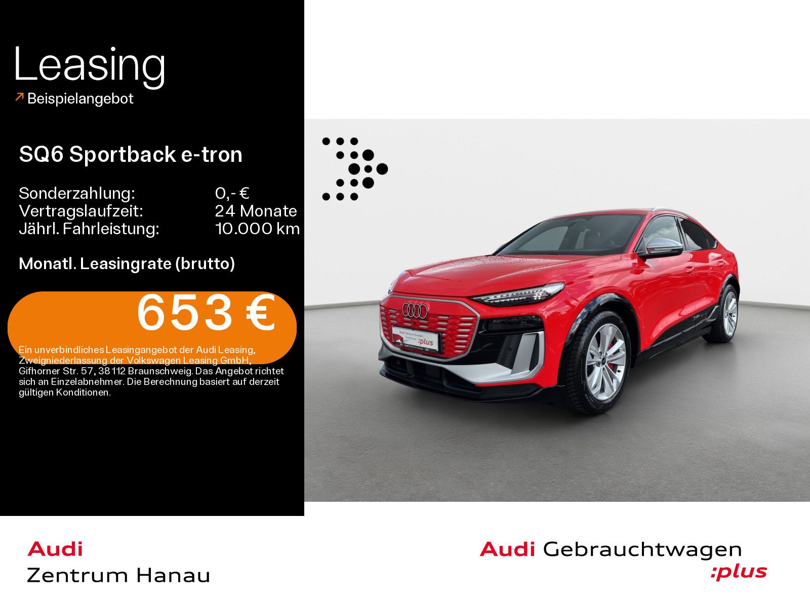 Audi SQ6 Sportback e-tron*MATRIX*HUD*AHK*LUFT*PANO*B&