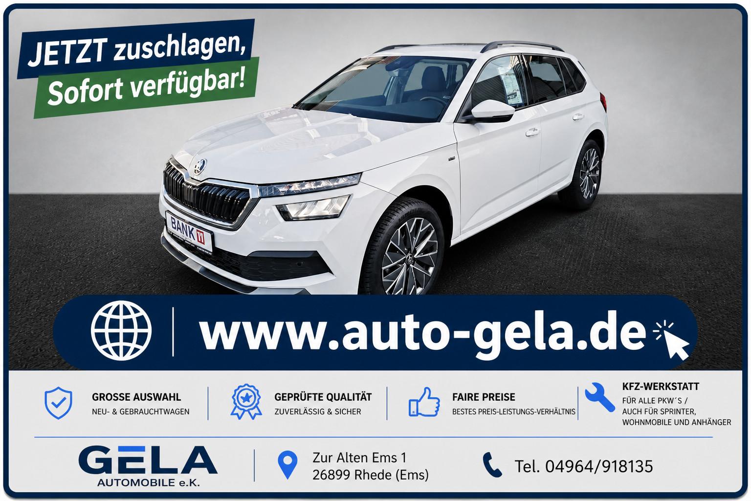 Skoda Kamiq 1.0 TSI Clever /17 Zoll/PDC vorn/Klimaauto