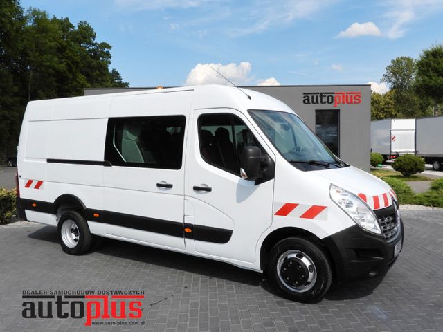 Renault MASTER KASTENWAGEN DOPPELKABINE 7 SITZE TEMPOMAT