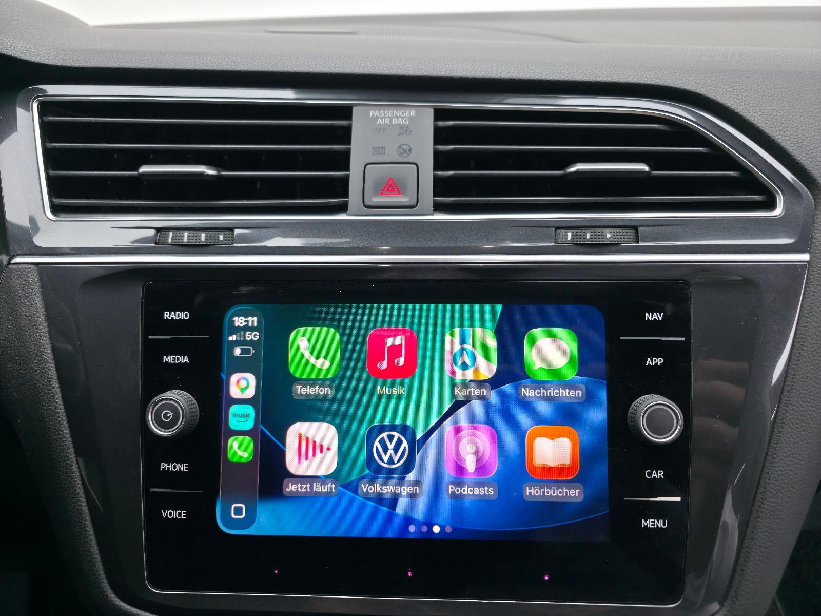 Volkswagen Tiguan Allspace 1.5 TSI DSG ACC AHK CarPlay RFK, миниатюра 24