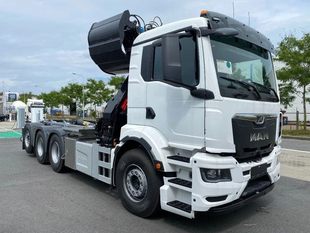 MAN TGS 35.480 8x4-4 BL | kraan HMF 1943-Z2 | HyvaLi