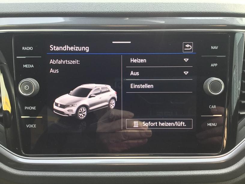 Volkswagen T-Roc Sport 17"LM StdHzg 2AC+ eHKl 4PDC AmbiL, миниатюра 12