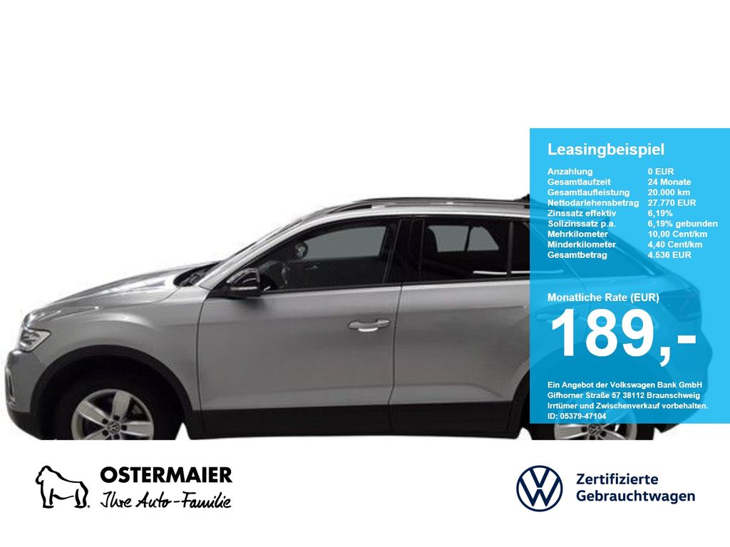 Volkswagen T-Roc STYLE BLACK 2.0TDI 150PS DSG ACC.5J-G.AHK.