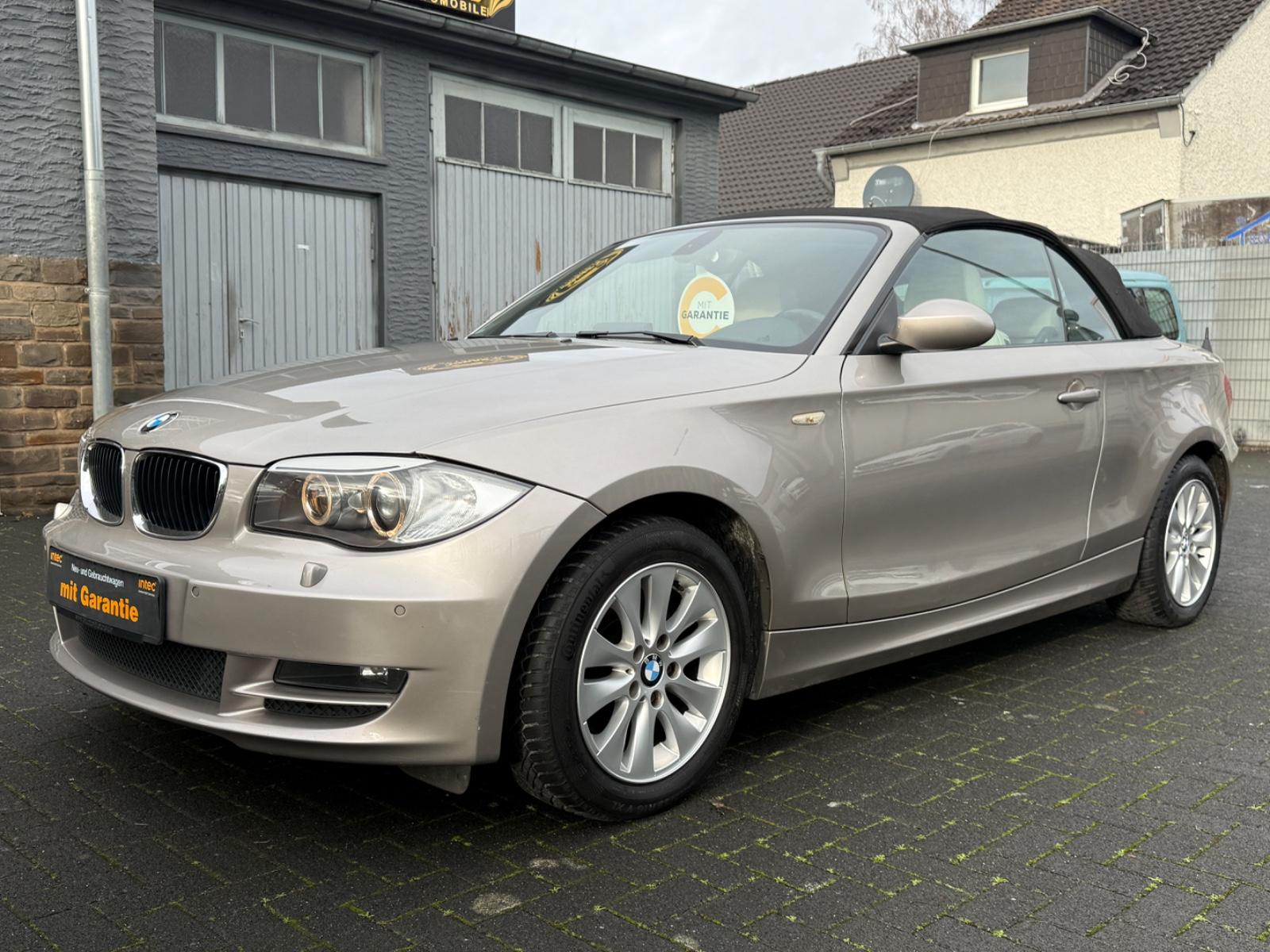 BMW 120d Cabrio*XENON*GARANTIE*SCHECKHEFT