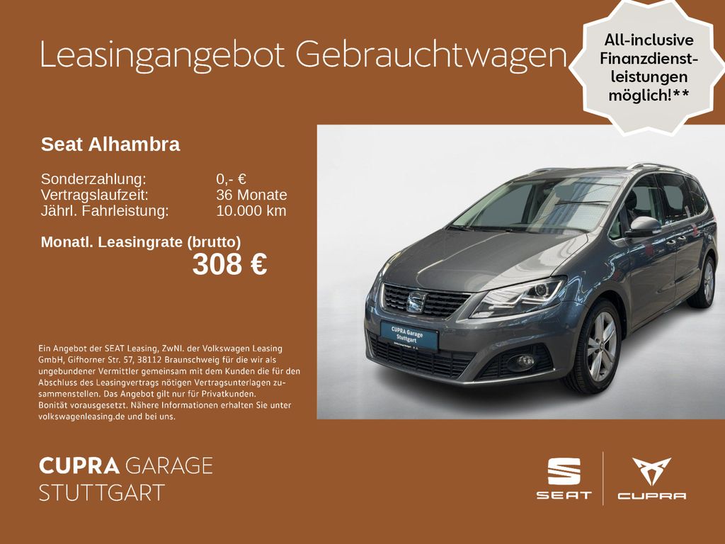 Seat Alhambra 1.4 TSI Xcellence DSG 110 kW