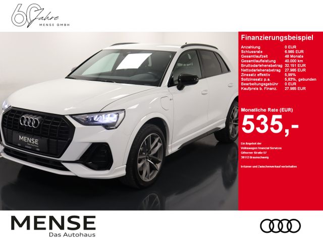 Audi Q3 45 TFSI e S tronic S line Optik schwarz ACC