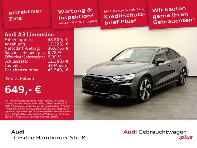 Audi A3 Limousine S line 35 TFSI S tronic UPE 56.140,