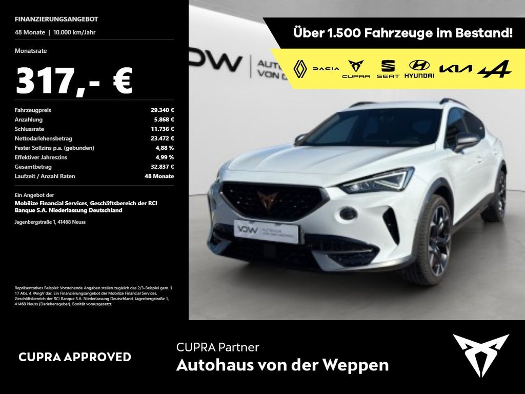 Formentor VZ 4Drive TSI DSG AHK Kamera Navi