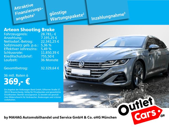 VW Arteon Shooting Brake R-Line 2.0 TSI AHK Leder L