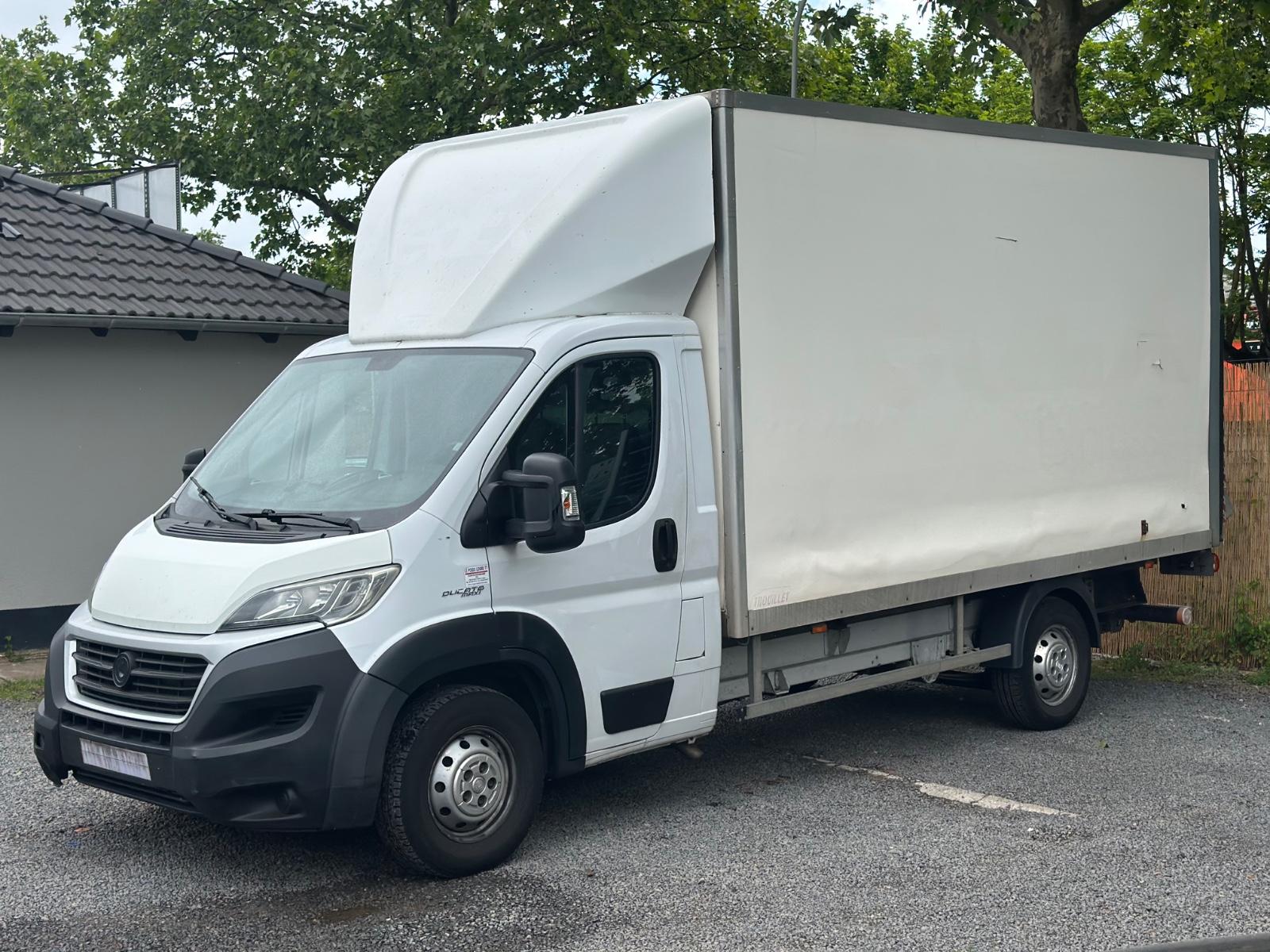 Fiat Ducato Koffer mit hebebühne
