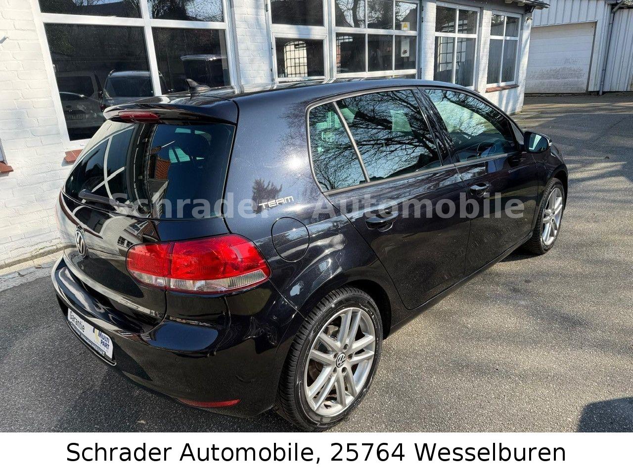 Volkswagen Golf VI 1,2 TSI "Team" -NAVI-PDC-Li+Si-DWA
