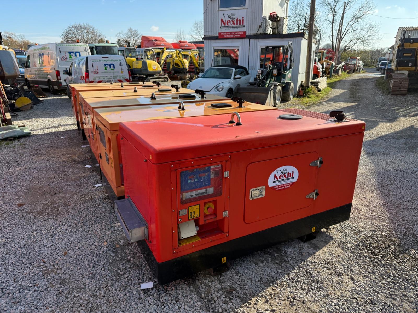 Andere 3x Stromaggregat, Generator Himoinsa 11KVA 15KVA