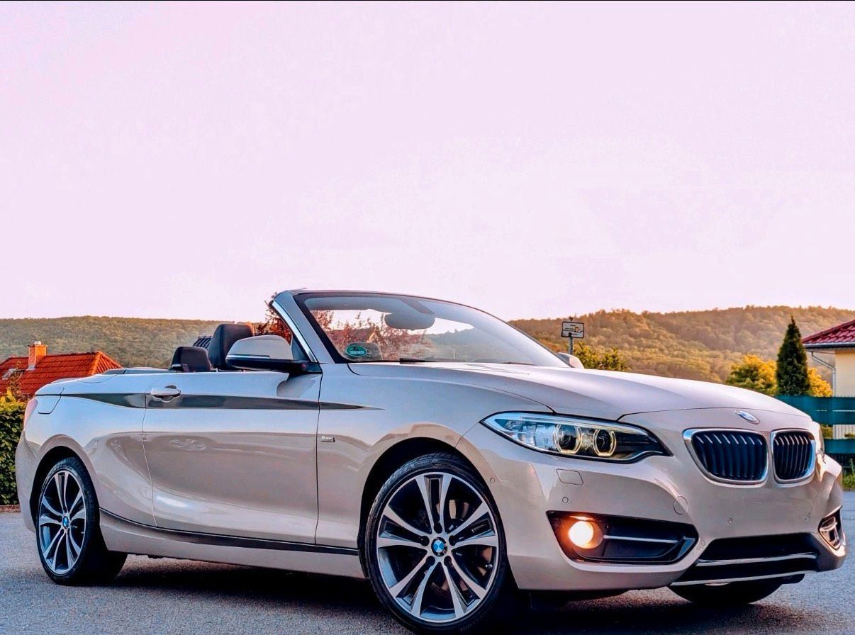 BMW BMW 225 d Cabrio Sportline*1HAND *LEDER*HA...