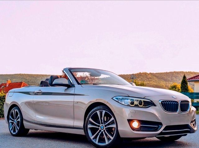 BMW BMW 225 d Cabrio Sportline*1HAND *LEDER*HA...