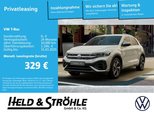 Volkswagen T-Roc R März Leasingaktion bis 31.03.2025