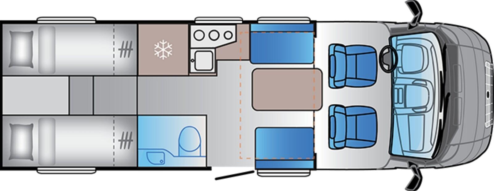 Sun Living S 72DL MJ2026 *Ford*Combi6E*Fußboden-Temper.*