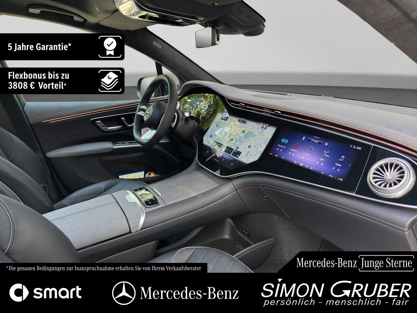 Fahrzeugabbildung Mercedes-Benz EQS 580 4M SUV AMG Premium+ Massage AHK 7 Sitze