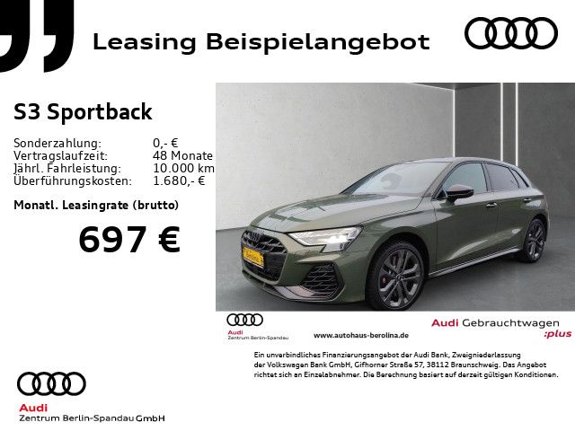 Audi S3 Sportback *MATRIX*PANO*SONOS*Opt.-Schwarz+*