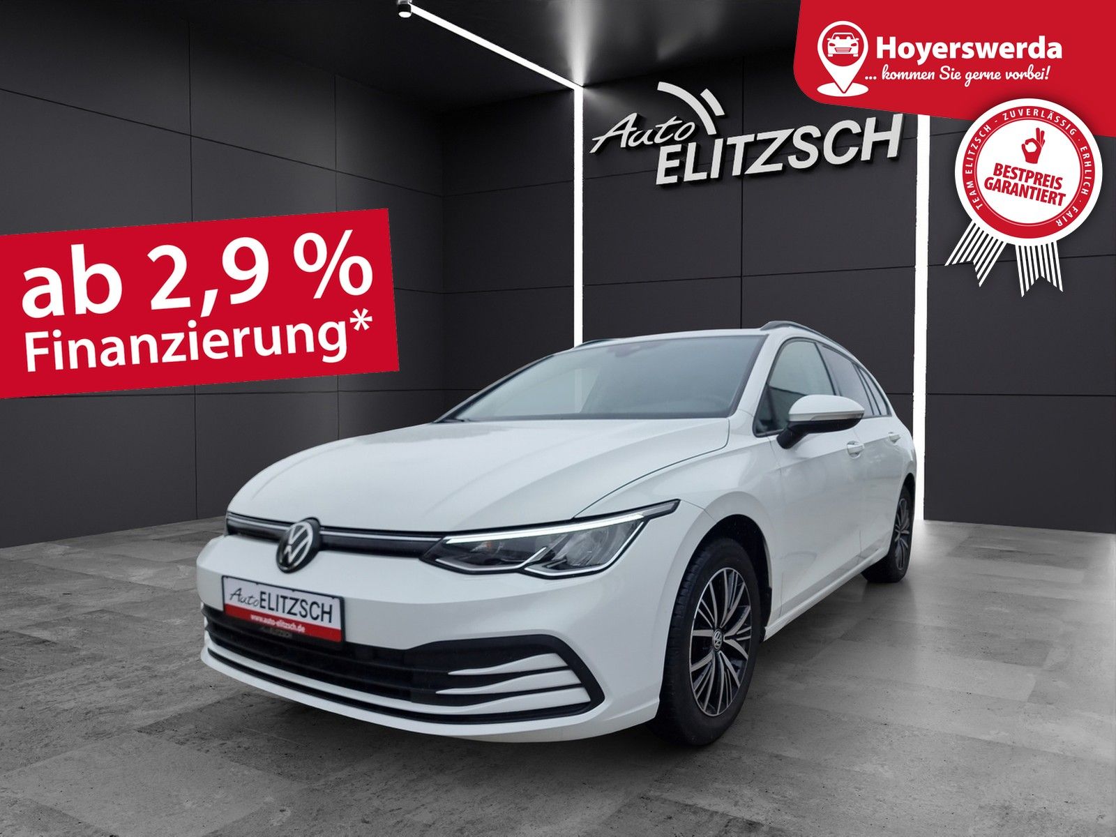 Fahrzeugabbildung Volkswagen Golf VIII Variant Business TDI DSG LED ACC SHZ P