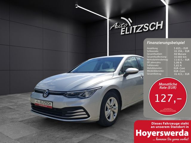 Volkswagen Golf VIII TDI Life DSG LED Navi AID ACC PDC SH L