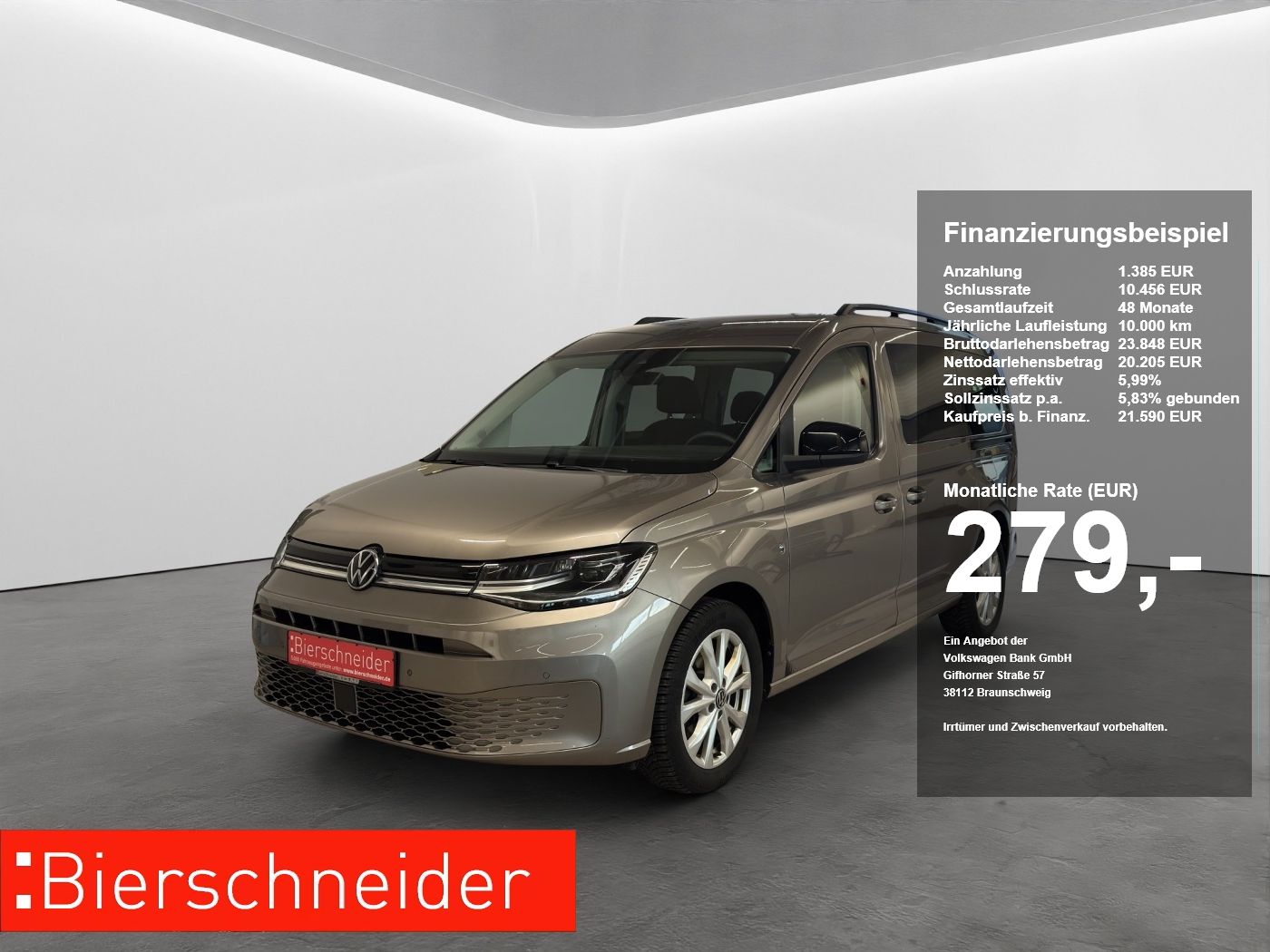 Volkswagen Caddy Maxi 2.0 TDI Life 7-S. LED NAVI KAMERA 17
