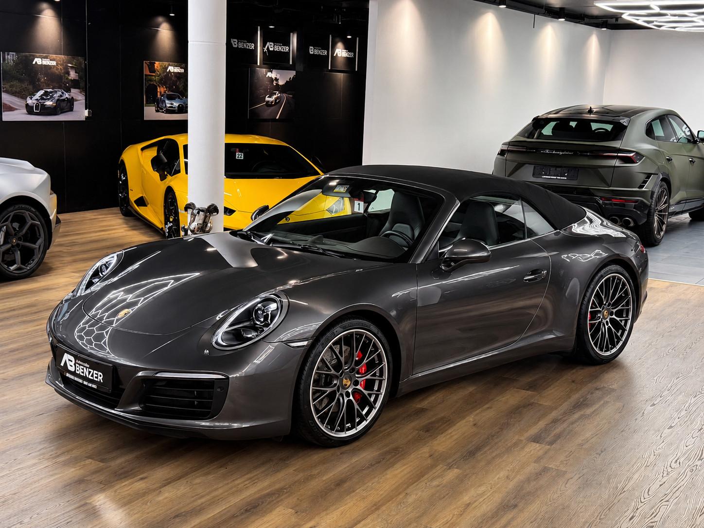 PORSCHE 911 991.2 CARRERA S CABRIOLET / CUIR / PACK SPORT CHRONO