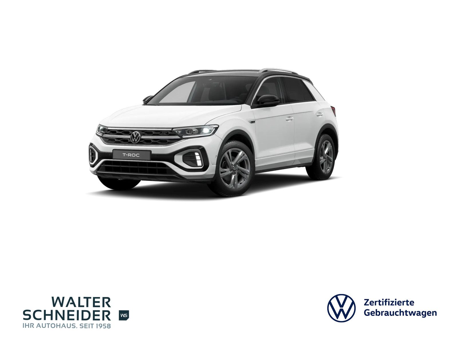 Volkswagen T-Roc 1.5 TSI DSG R-Line AHK Navi LED ACC SHZ RF