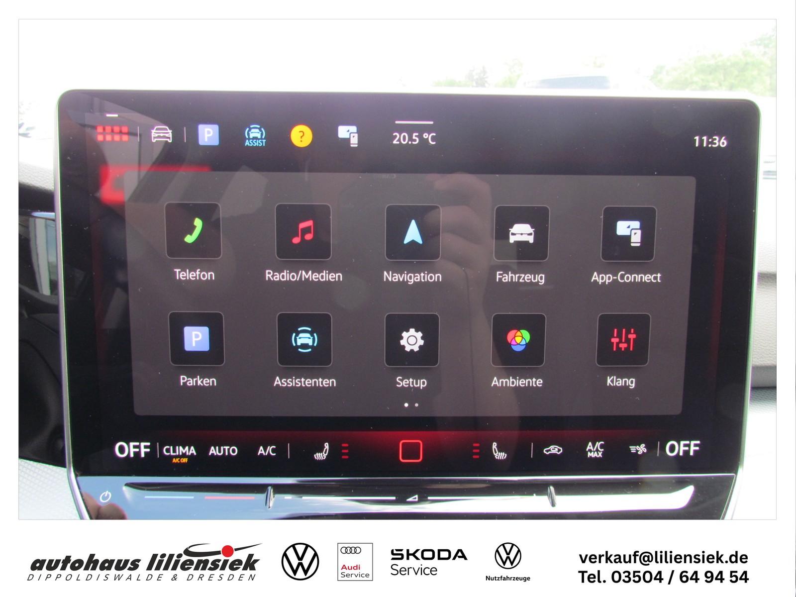 Volkswagen Golf 8 2.0 TDI DSG Goal ACC/NAVI/AHK, миниатюра 22