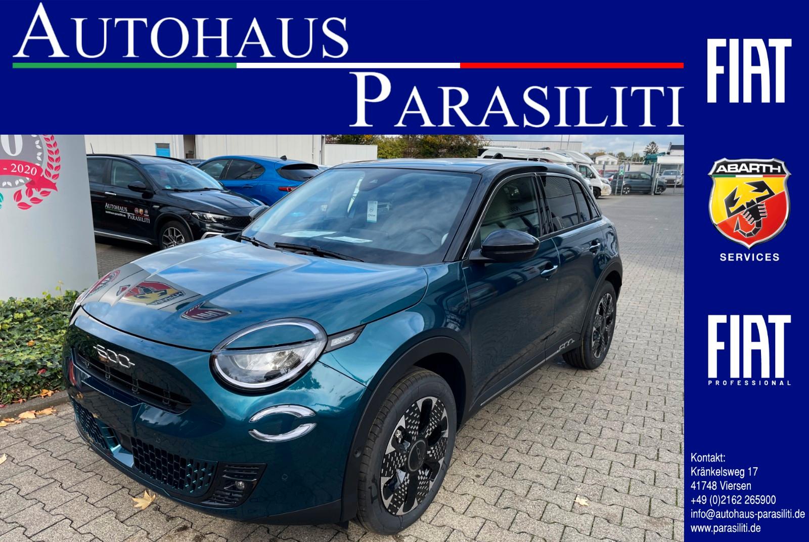 Fiat 600 Hybrid La Prima 145PS BiColore Leder PDC