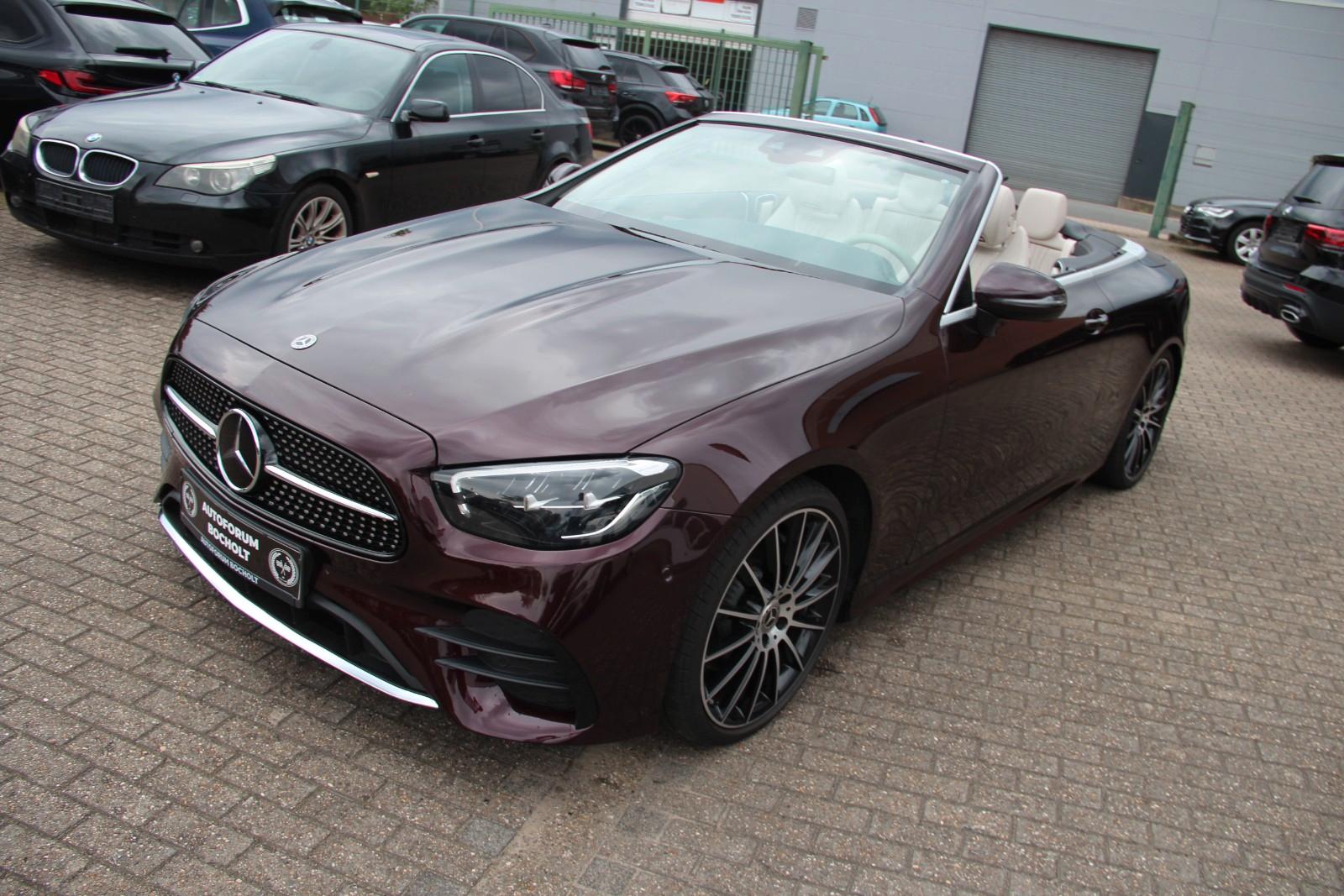 Mercedes-Benz E 220 d Cabrio AMG,Wide, Exclusive Paint, Burmes