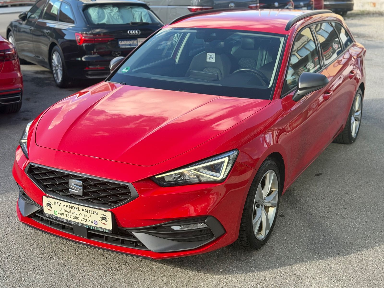 Seat Leon FR 2.0TDI DSG*VIRTUAL*NAVI*AMBIENT B.*AHK* imagem 3