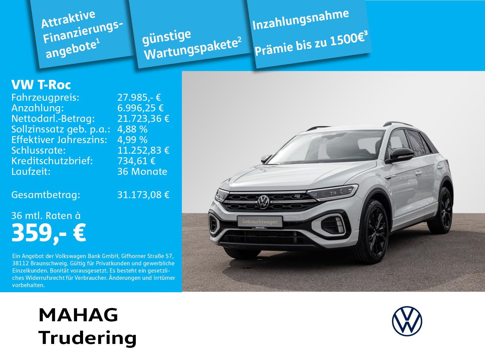 Volkswagen T-Roc 2.0 TSI 4mot R-LINE BlackStyle Navi IQ.LIG