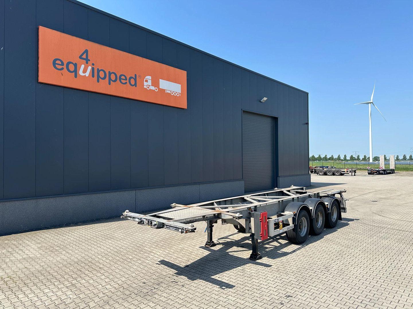 Vanhool 20FT/30FTDR CHASSIS / galvanized / BPW DRUM / AD