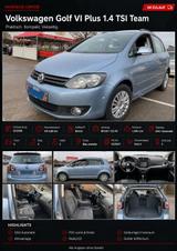 Volkswagen Golf VI Plus 1.4 TSI Team Automatik StzHzg PDC - Volkswagen Golf: Team Tsi