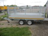 Eduard EDUARD 3116 3-SK 3t E+H-Pumpe+Alu Rampe+Gitter - Eduard Pkw-Anhänger